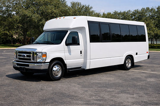18-passenger minibus rental Oak Ridge TX