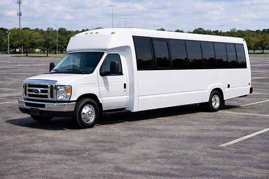 25-passenger minibus rental Oak Ridge TX